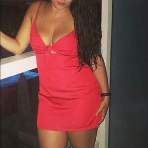 Urban outfitters red dress